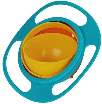 360° Rotate Spill-Proof Bowl