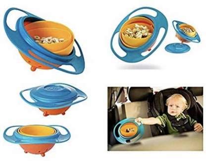 360° Rotate Spill-Proof Bowl