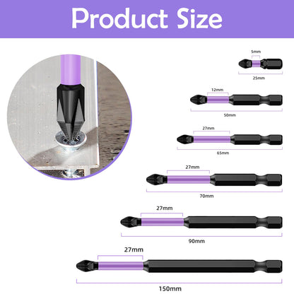 HANDY DRILLING ELECTRIC TOOL - 6 DRILL BITS