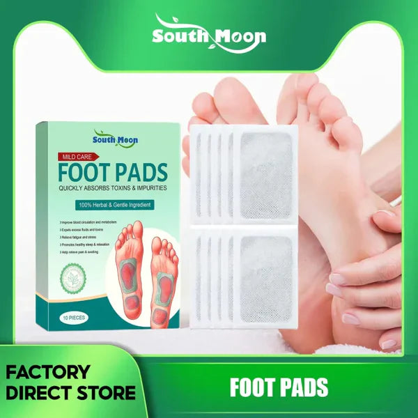 Premium Herbal Detox Foot Pads | Natural Overnight Cleansing & Relaxation | 20 Pads (Buy 1 Get 3 Free)