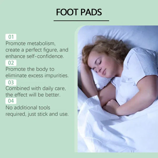 Premium Herbal Detox Foot Pads | Natural Overnight Cleansing & Relaxation | 20 Pads (Buy 1 Get 3 Free)