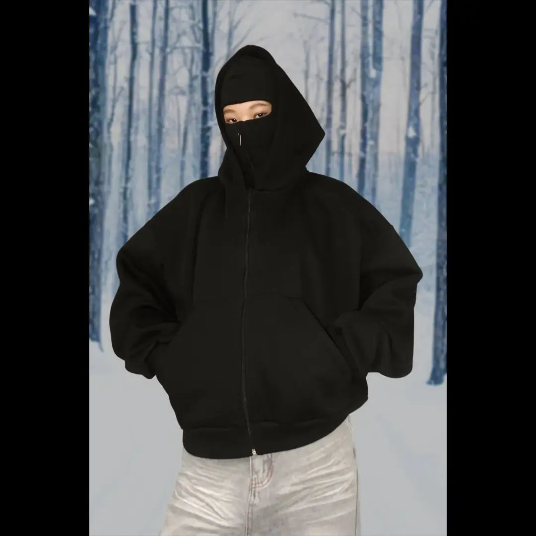 Ninja Mask Hoodie – Born in Shadows, Built for Legends