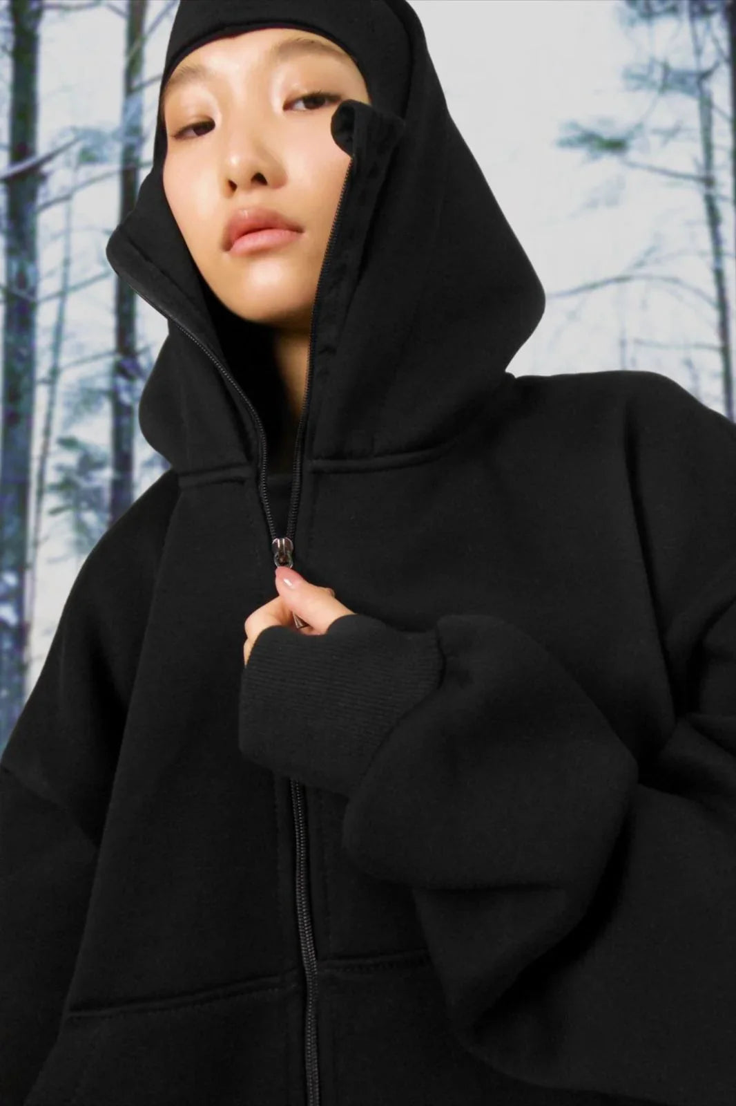 Ninja Mask Hoodie – Born in Shadows, Built for Legends