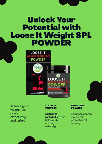 Loose It Weight Reduce SPL Powder – Herbal Weight Loss Supplement for Men & Women