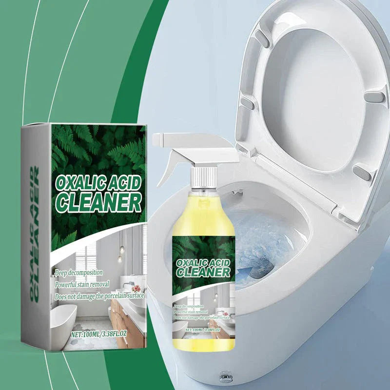 Oxalic Acid Cleaner Spray | Rust, Scale & Hard Water Stain Remover | Multi-Surface Cleaning Solution | Buy 1 Get 1 Free