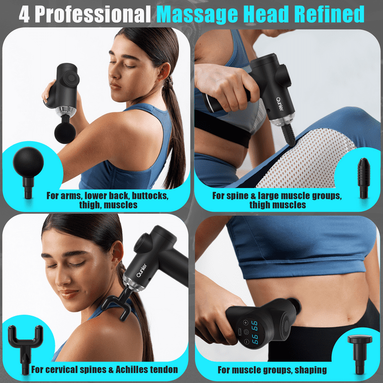 Massage Gun Deep Tissue, MINI Portable Muscle Massage30 Speeds