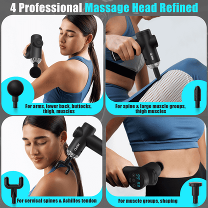 Massage Gun Deep Tissue, MINI Portable Muscle Massage30 Speeds