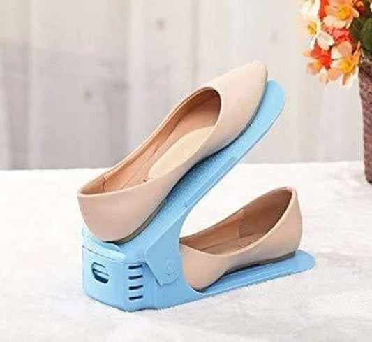 Double Layer Free Standing Shoe Rack