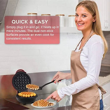 ELECTRIC WAFFLE MAKER, PAN EGGETTE  MACHINE BEST FOR BREAKFAST MAKING